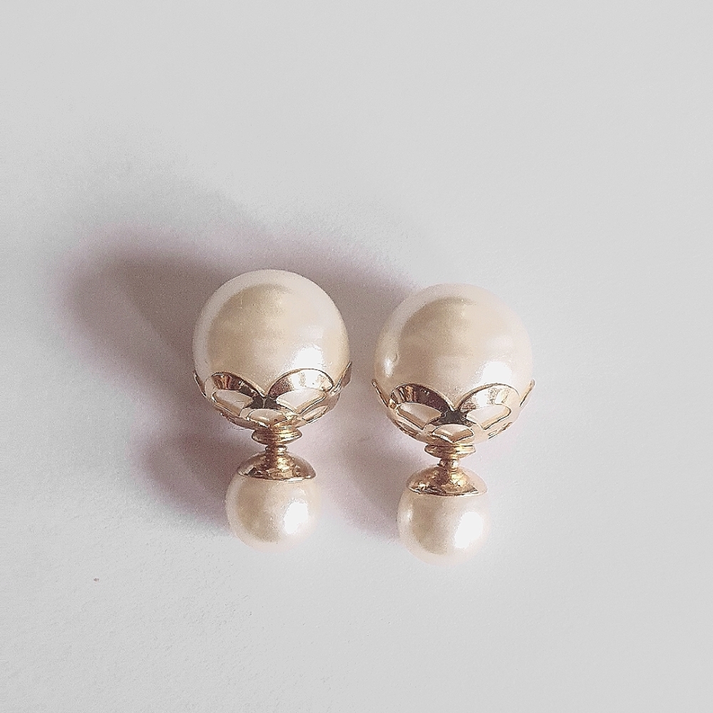 Front back earrings